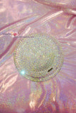 Bedazzled BLING STARBUCKS Coffee Cup / Mug / Tumbler Glitter Sparky Shinny w Swarovski Crystal Rhinestone Diamond Aurora white bejeweled Zoe