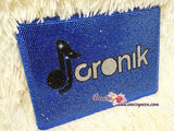 Customize Your MACBOOK Case / Cover with Logo, Symbol, Idol, Celeb, DJ w Bedawzzled BLING Strass Sparkly Shinny Glittery Crystal Rhinestone