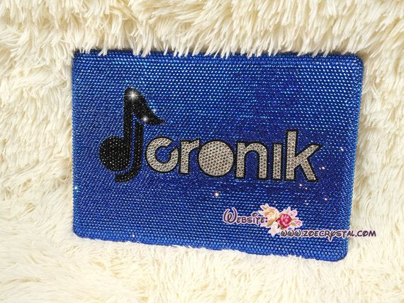 Customize Your MACBOOK Case / Cover with Logo, Symbol, Idol, Celeb, DJ w Bedawzzled BLING Strass Sparkly Shinny Glittery Crystal Rhinestone