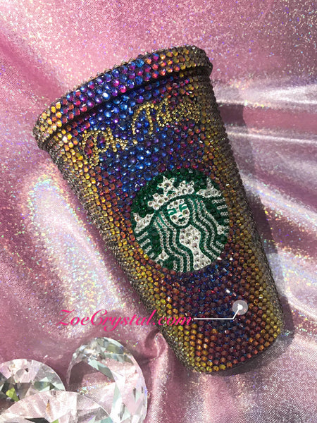 bedazzled starbucks cup trisha paytas SALES STARBUCKS Coffee Cold Cup / Mug / Tumbler w Swarovski Crystal  Rhinestone Diamond Bejeweled Shane Dawson Ryland Adams Trisha Paytas Zoe
