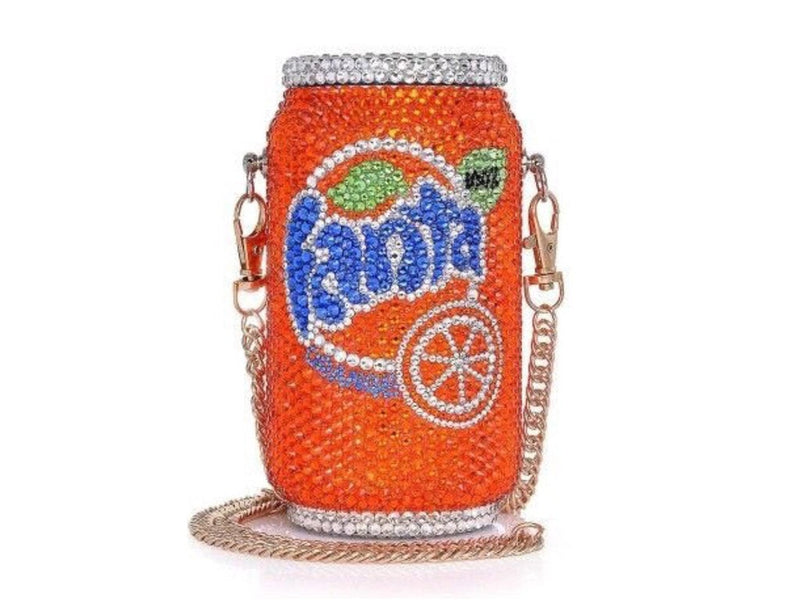 Fashionable and Bling Diet Coke Clutch - Bridal / Bridesmaid / Wedding Clutch / Evening bag - wedding prom festival fashion party