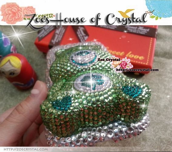 Czech/ Swarovski 3D CARE BEAR Crystal Cell Phone Case - Available for Samsung Galaxy S4 case