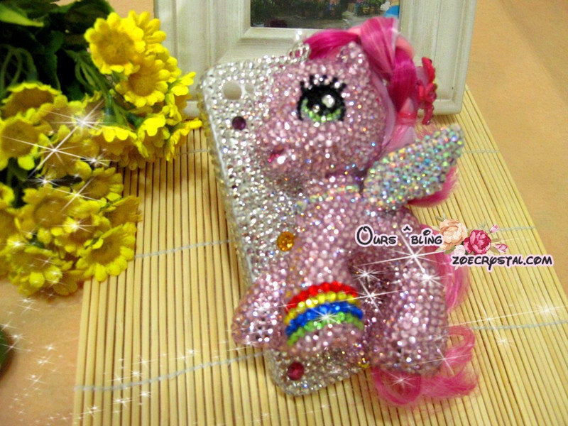 Czech/ Swarovski My Little Pony / Little Pegasus 3D Cell Phone Case