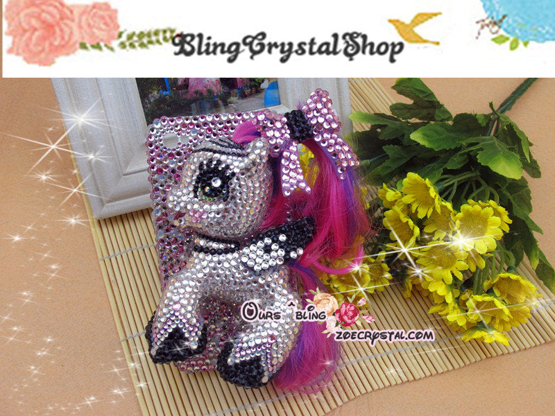 Czech/ Swarovski My Little Pony / Little Pegasus 3D Cell Phone Case