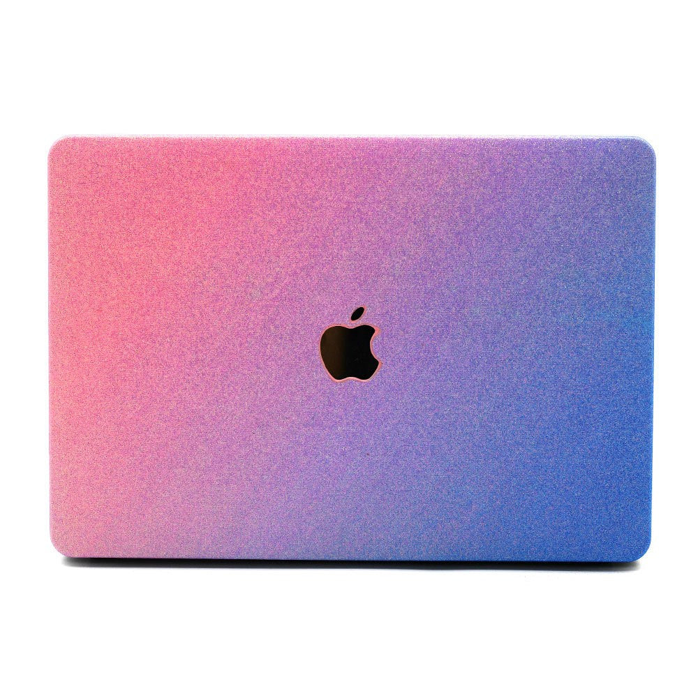 Glitter MACBOOK Case Cover Air Pro Bedazzled Bling 11" 12" 13" 15" 16"  Ombre Pink Sparkly Shinny Bejeweled Bling Stylish Strass Elegant Luxurious
