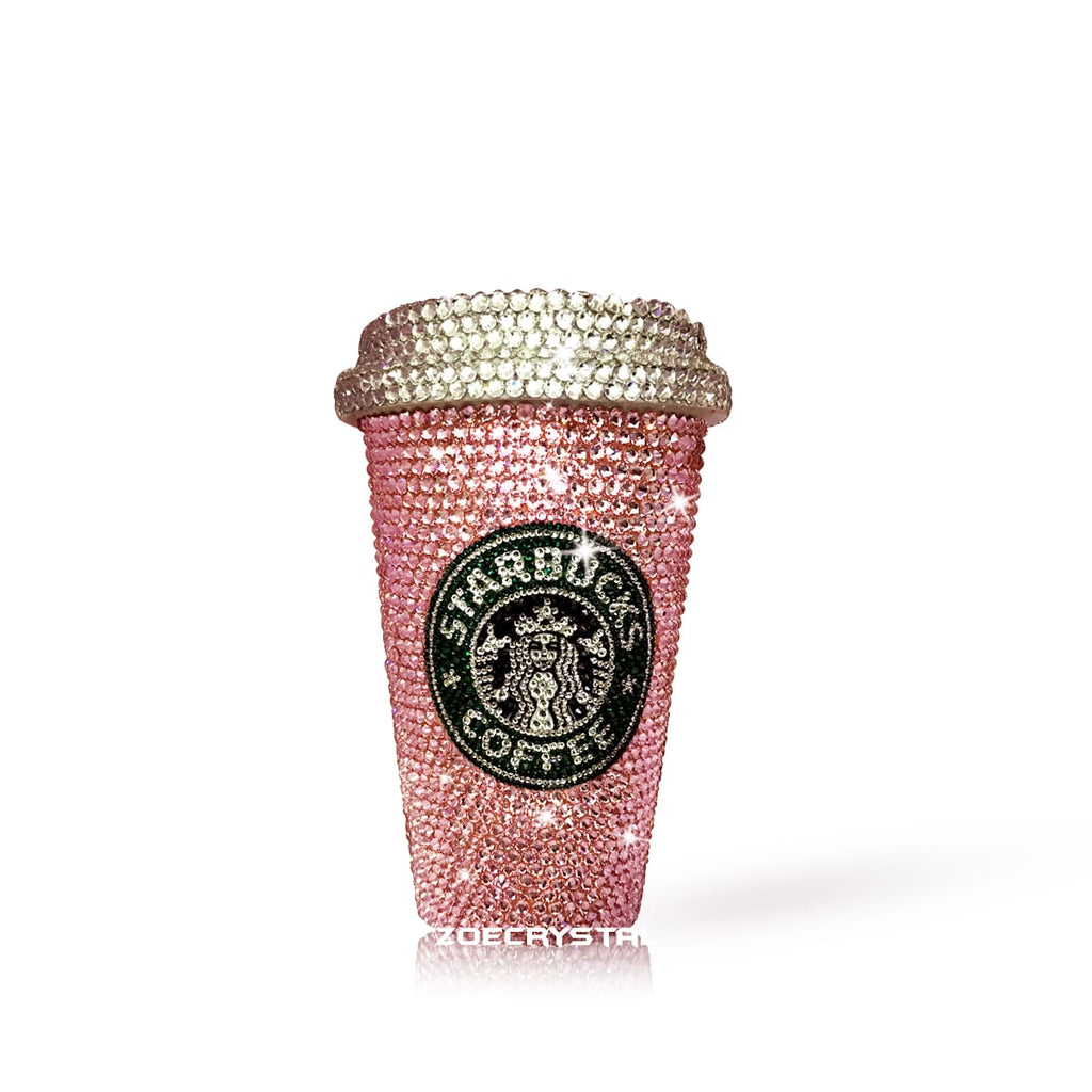 Starbucks Fashion Customized Cup with Rhinestones – Pink Fashion Nyc