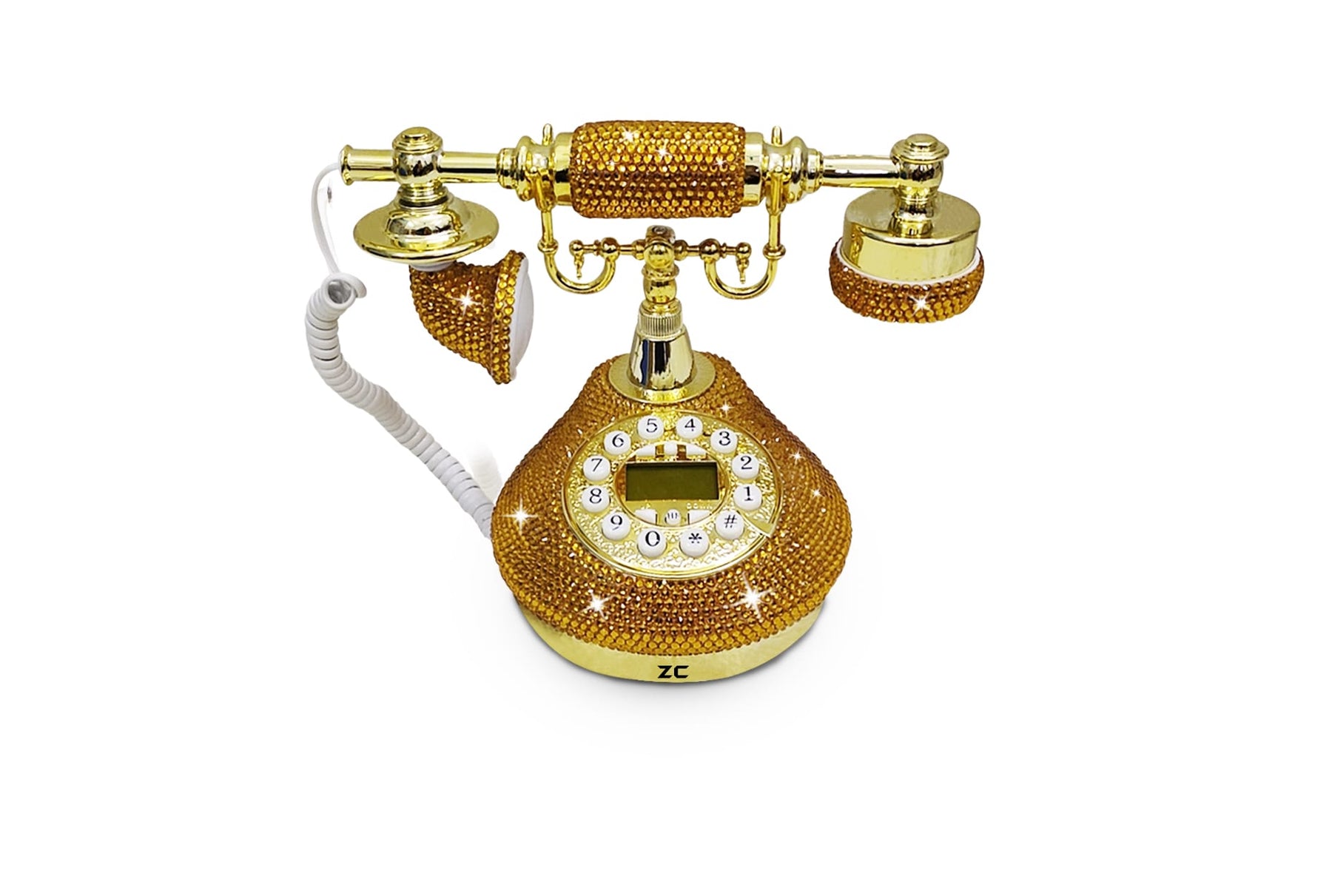 New Color** GOLD CLASSIC Bling and Sparkly PHONE to ensure a good mood when making / receiving a call