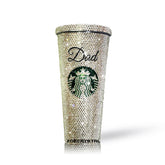 SALES Bling STARBUCKS Coffee Cold Cup Mug Tumbler Bedazzled Shinny Sparkly Glittery Swarovski Crystal Rhinestone Shane Dawson Trisha Paytas