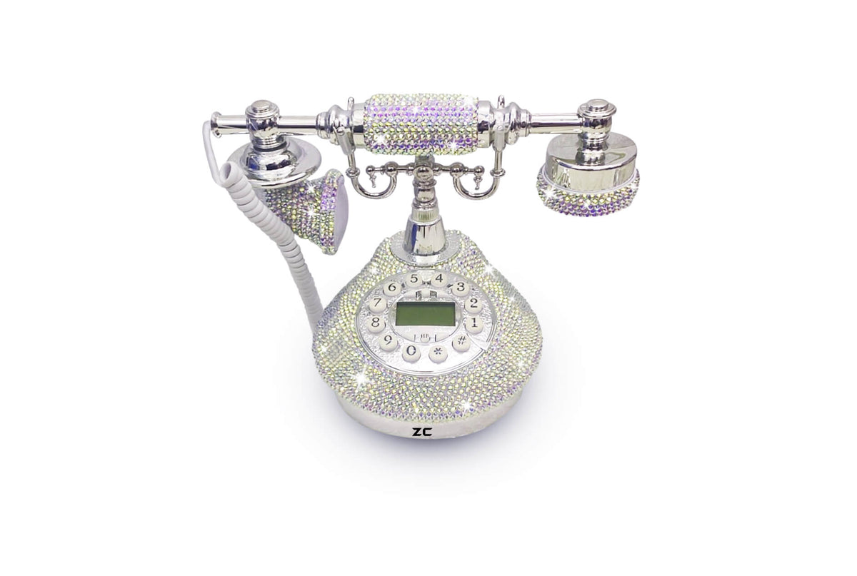 CLASSIC Bling and AB Crystal Sparkly PHONE to ensure a good mood when making / receiving a call