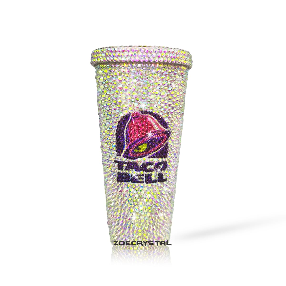 BLING Crystallized Taco bell Cold Cup