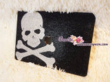 4mm MACBOOK Case Kim Kardashian Kylie Jenner in Black Skull Crystal Rhinestone Celeb Bedazzled Sparky Shinny