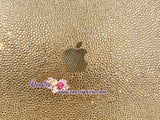 MACBOOK Air Pro Case Bedazzled Sparky Champange Rhinestone Crystal Random Sizes Pattern Kim Kardashian