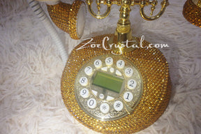 New Color** GOLD CLASSIC Bling and Sparkly PHONE to ensure a good mood when making / receiving a call