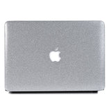 Glitter MACBOOK Case / Cover Air Pro Bedazzled Bling 11" 12" 13" 15" 16" Silver Sparkly Shinny Bejeweled Bedazzled Bling Stylish Diamond