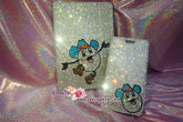 Customize Bundle of Match Set Bling iPAD Pro Case Plus iPhone Case - Made with Sparkly Shinny Glittery Bedazzled Crystal Rhinestone s