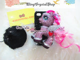 Czech/ Swarovski COOL My Little Pony / Little Pegasus 3D Cell Phone Case