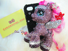 Czech/ Swarovski COOL My Little Pony / Little Pegasus 3D Cell Phone Case