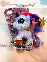 Swarovski My Little Pony / Unicorn  BLING Crystal 3D Cell Phone Case