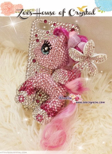 Czech/ Swarovski My Little Pony / Little Pegasus 3D Cell Phone Case