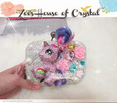 Bling and Sparkly Crystal Clutch with Pink MY LITTLE PONY