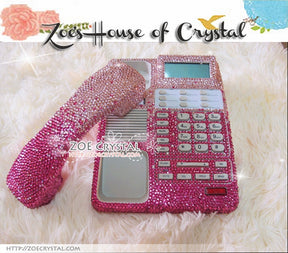 Bling and Sparkly Pink OFFICE / DESK  PHONE to ensure a good conversation for every call.