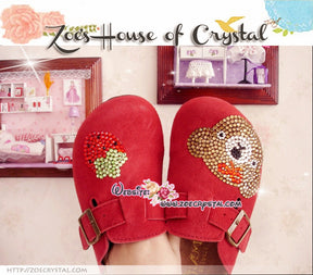 Promtion: 20% off Casual Style Bling and Sparkly Clogs / Sandals with Cute Bear