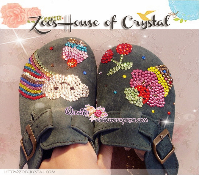 Promtion: 20% off Casual Style Bling and Sparkly Clogs / Sandals with Sweet Style