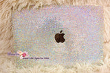 MACBOOK Case Cover Celeb Kim Kardashian Kylie Jenner w Bedazzled Sparkly Shinny Glittery Bling Rainbow Crystal Rhinestone
