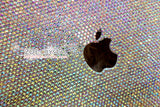 MACBOOK Case /Cover (Air / Pro) Glittery Shinny Sparkly AB White Crystal Rhinestone Celeb Kylie Jenner Kim Kardashian