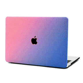 Glitter MACBOOK Case Cover Air Pro Bedazzled Bling 11" 12" 13" 15" 16"  Ombre Pink Sparkly Shinny Bejeweled Bling Stylish Strass Elegant Luxurious